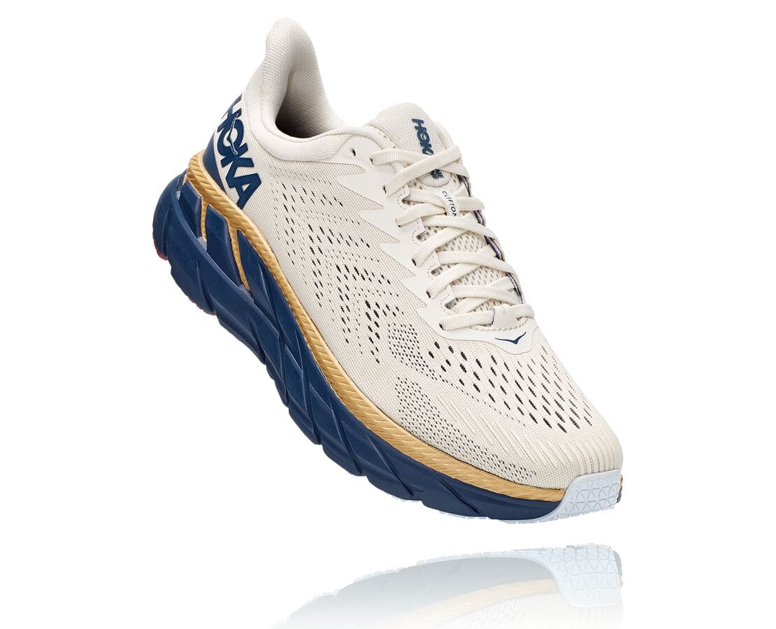 Hoka One One Clifton 7 Herren Straßenlaufschuhe Indigo | (DE-2973FULIP)